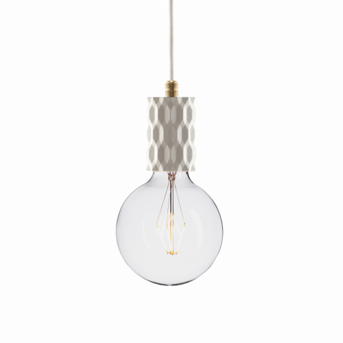 подвесной светильник beton glitter white brass в Сыктывкаре