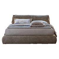 кровать двуспальная 180х200 серая sharpei в Сыктывкаре