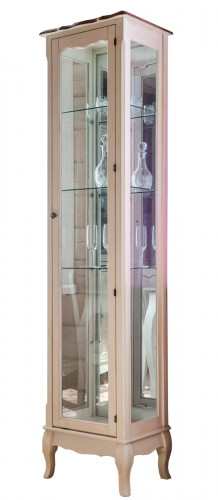 витрина mobilier de maison узкая высокая бежевая в Сыктывкаре
