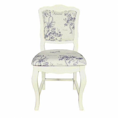 стул mobilier de maison белый серый рисунок в Сыктывкаре
