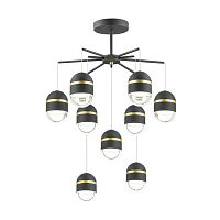 подвесная светодиодная люстра odeon light minion 4118/45cl в Сыктывкаре