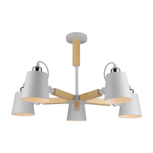 потолочная люстра arte lamp a7141pl-5wh белая в Сыктывкаре