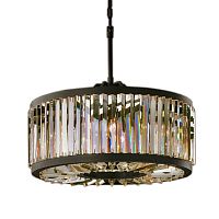 люстра welles round d50 черная, прозрачное стеко в Сыктывкаре