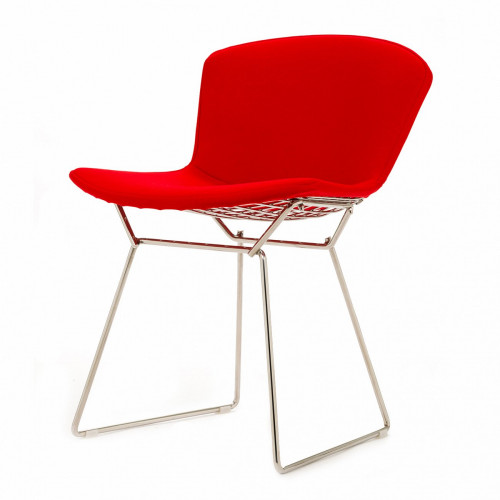 стул bertoia с обивкой красный в Сыктывкаре