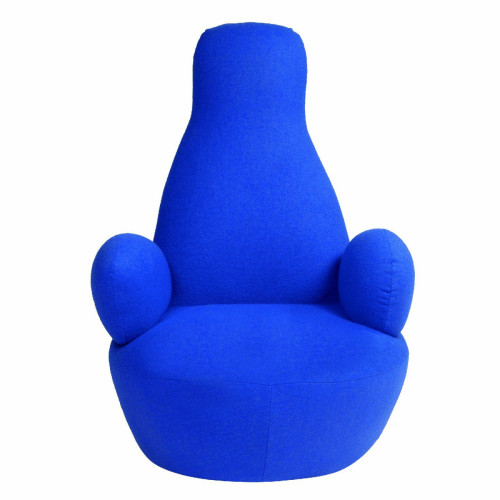 кресло bottle chair синее в Сыктывкаре