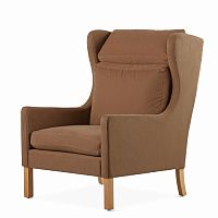 кресло wingback коричневый в Сыктывкаре