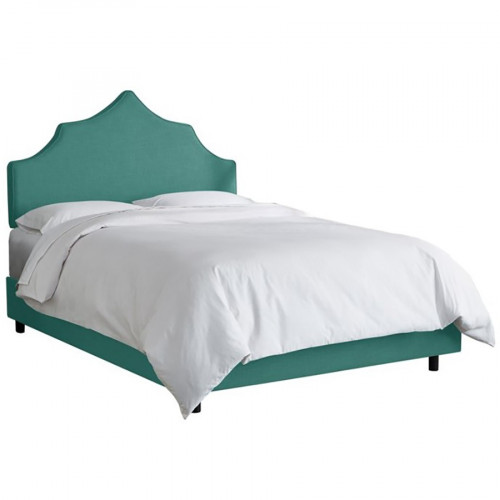 кровать двуспальная 180х200 бирюзовая camille light teal в Сыктывкаре