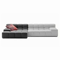 диван tufty-time sofa угловой серый с белым в Сыктывкаре