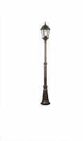 садово-парковый светильник arte lamp genova a1207pa-1bn в Сыктывкаре