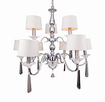 люстра nickel and black crystal хром в Сыктывкаре