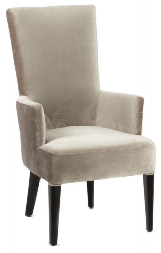 стул с подлокотниками high back chair бежевый в Сыктывкаре