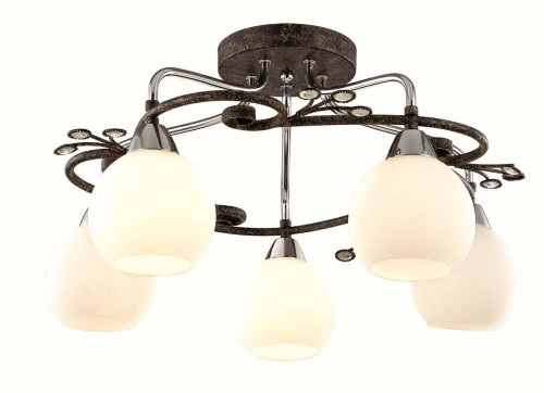 потолочная люстра lumion sivilla 2851/5c белая в Сыктывкаре