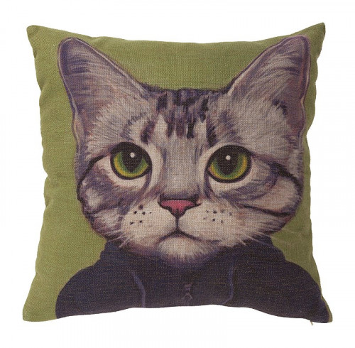 подушка с принтом mr. cat в Сыктывкаре