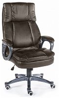 кресло для руководителя norden chairs мэдисон, обивка: искусственная кожа, цвет: экокожа темно-коричневая в Сыктывкаре