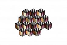 ковер parquet hexagon orange 203x153 от gan в Сыктывкаре