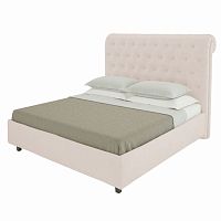 кровать большая 200х200 sweet dreams светло-бежевая в Сыктывкаре