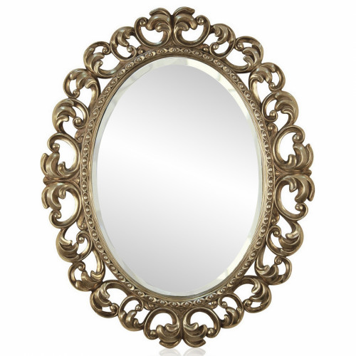 овальное зеркало настенное золото шербур florentine silver/98 в Сыктывкаре