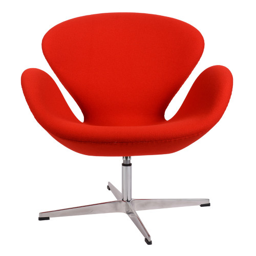 кресло arne jacobsen красное в Сыктывкаре