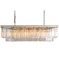 люстра odeon l110 silver серая, прозрачная в Сыктывкаре