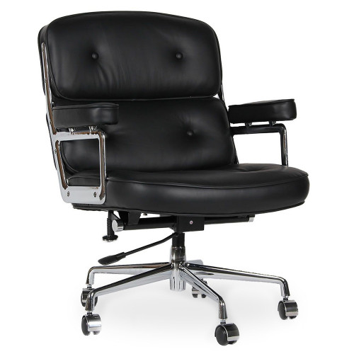 кресло eames style lobby chair черное в Сыктывкаре