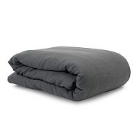 пододеяльник изо льна темно-серого цвета essential 150х200 в Сыктывкаре