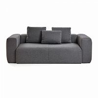 диван blok sofa 3 темно-серый от la forma (ex julia grup) в Сыктывкаре