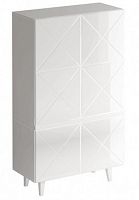 шкаф kristal с узором белый в Сыктывкаре