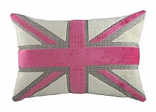 подушка с британским флагом pink velvet в Сыктывкаре