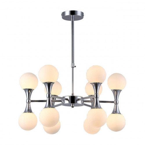 подвесная люстра arte lamp a9162lm-12cc белая в Сыктывкаре