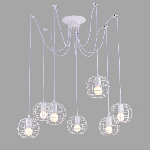 подвесная люстра arte lamp a1110sp-7wh в Сыктывкаре
