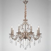 подвесная люстра lucia tucci barletta 1730.8 coffe gold в Сыктывкаре