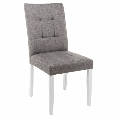 стул деревянный madina white / fabric pebble в Сыктывкаре