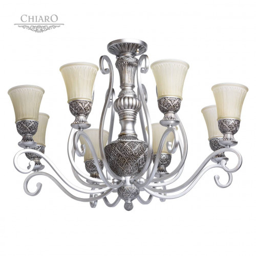 потолочная люстра chiaro версаче 254010908 белая в Сыктывкаре
