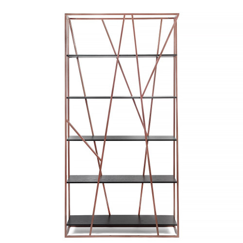 стеллаж powell copper черный дуб в Сыктывкаре