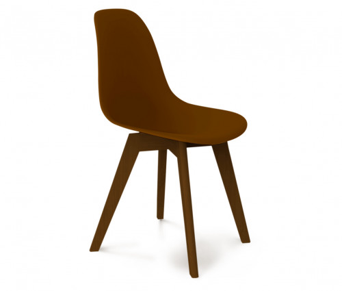 стул dsw коричневый s39 (eames style) в Сыктывкаре