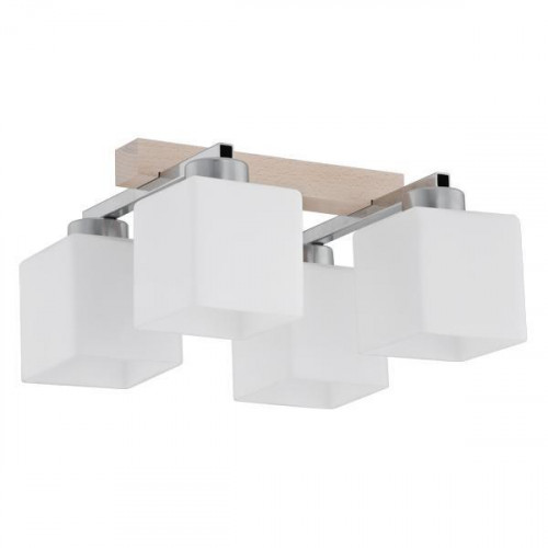 потолочная люстра tk lighting 282 toni 4 бежевая в Сыктывкаре
