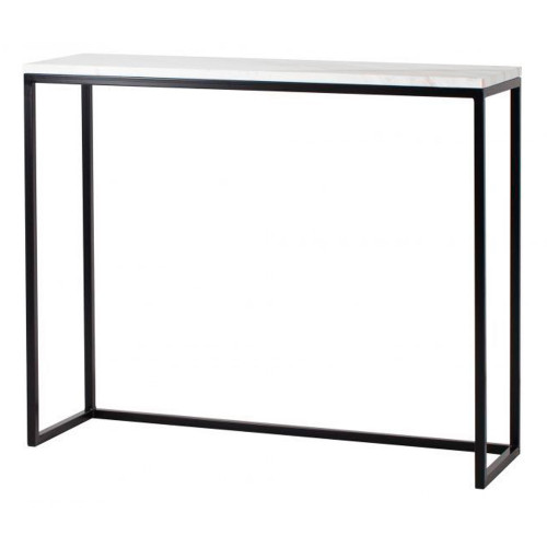 консоль с мраморной столешницей, черная в Сыктывкаре