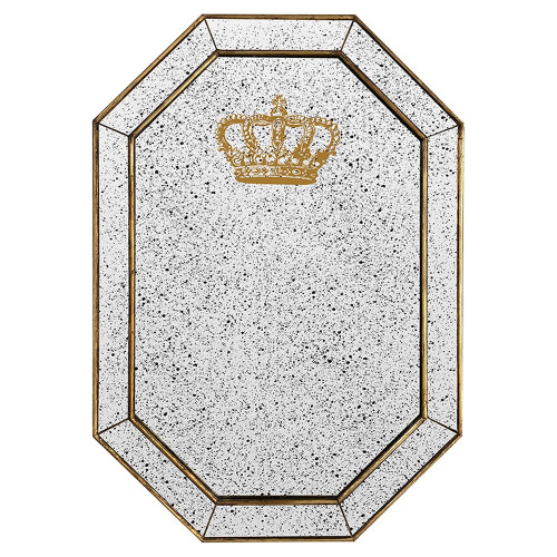 зеркало состаренное восьмиугольное с короной crown в Сыктывкаре