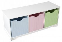 скамья kidkraft storage bench pastel (14565) в Сыктывкаре