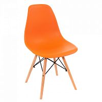 стул деревянный eames pc-015 оранжевый в Сыктывкаре