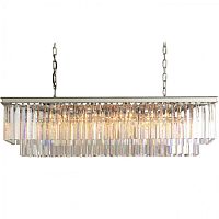 люстра odeon l80 silver&glass серая, прозрачная в Сыктывкаре
