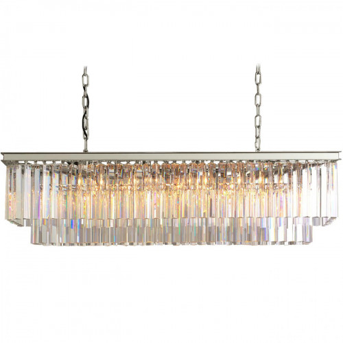 люстра odeon l80 silver&glass серая, прозрачная в Сыктывкаре