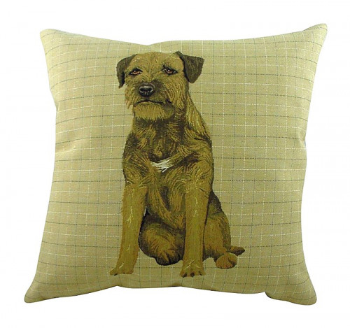 подушка с фото бордер терьера border terrier в Сыктывкаре