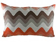 подушка с цветными волнами orange chevron в Сыктывкаре