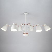 потолочная люстра eurosvet loft 70084/6 белый в Сыктывкаре