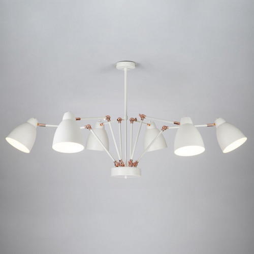 потолочная люстра eurosvet loft 70084/6 белый в Сыктывкаре