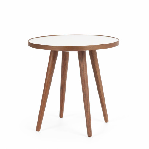стол кофейный sputnik white and brown коичневый в Сыктывкаре