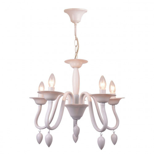 подвесная люстра toplight martina tl7310d-05wh в Сыктывкаре