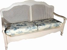 французкая лавочка mobilier de maison сине-белая в Сыктывкаре