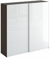 шкаф-купе slide 1700 белый глянец коричневый в Сыктывкаре